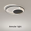 Simple ceiling lamp lighting decorative lamp atmosphere lamp furnishings 3d model