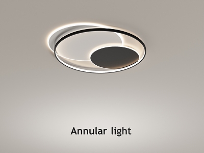 Simple ceiling lamp lighting decorative lamp atmosphere lamp furnishings 3d model