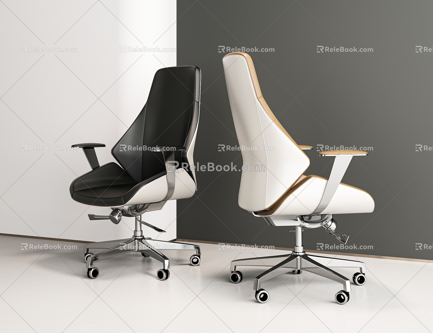 Modern office chair 3d model