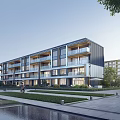 New Chinese Style Overlay Villa 3d model
