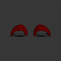 Red Textured Slippers with Gray Comfortable Soles for Daily Casual Wear