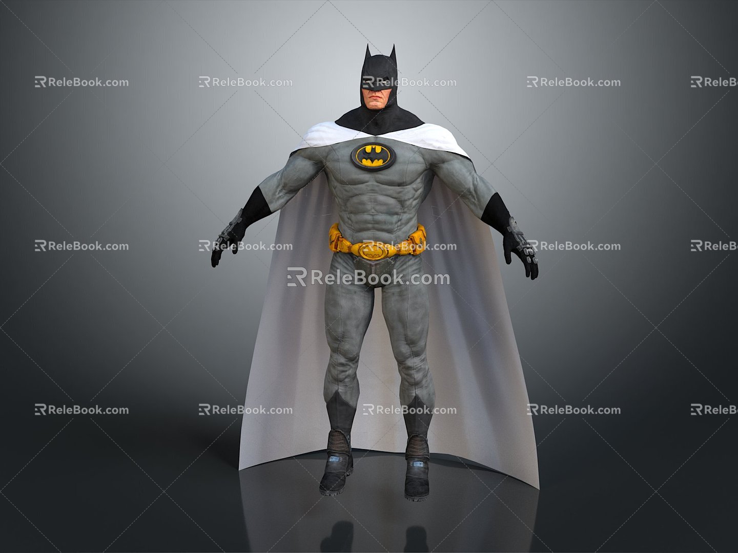 Batman Wyman Heroes Cartoon Batman Anime Batman Anime Batman Animated Characters 3d model