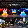 Modern Booth Hand Tour Booth Design Game E-sports Booth Game Booth Technology Booth Chinajoy Booth Double-layer Booth 3d model