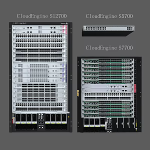Huawei Switch Chassis 3d model