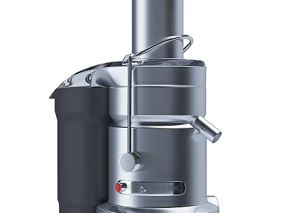 Electric Stainless Steel Juicer Modern Kitchen Appliance With Efficient Juicing Design 3d model