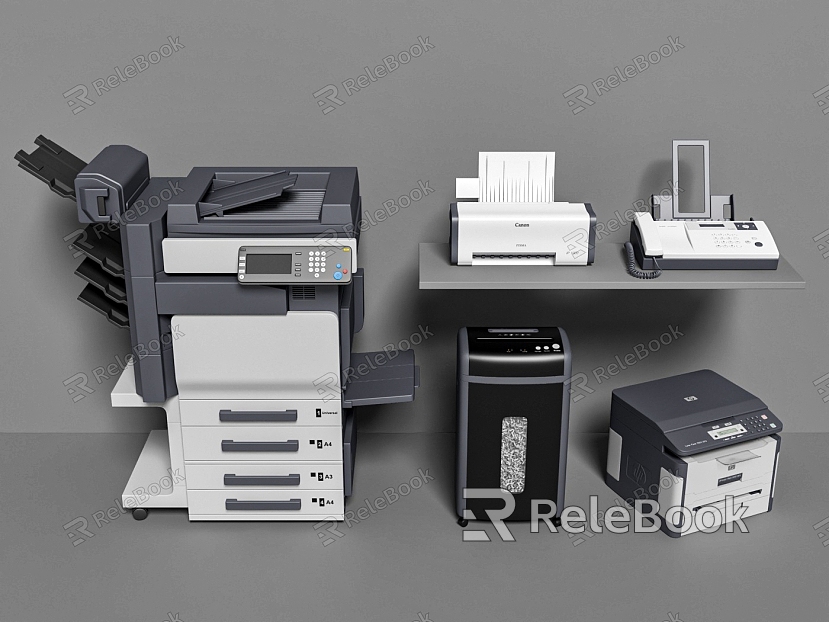 printer copier fax machine shredder model