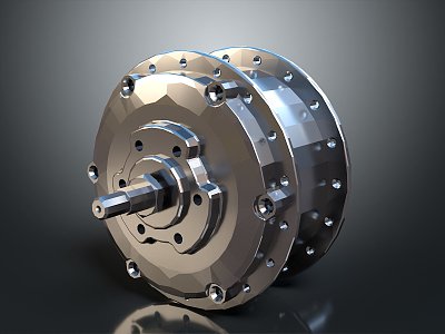 modern bearing machinery bearing mechanical parts auto parts 3d model