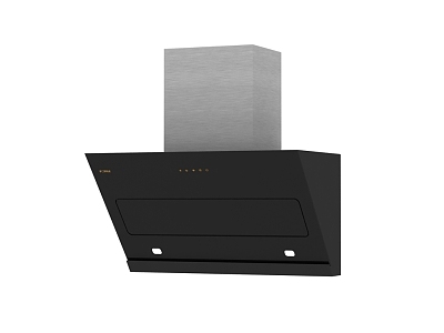 modern hood range hood 3d model