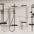 Modern Shower 3d model