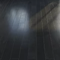Dark Wooden Floor With Natural Grain Smooth Shiny Surface And Light Shadows
