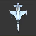 Modern Fighter Next Generation Aircraft 3d model