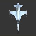 Modern Fighter Fighter Next Generation Aircraft 3d model