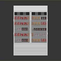 Electronic Appliance Double Door Beverage Display Cooler With Stainless Steel Glass Doors