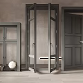 Modern Gray Security Doors Featuring Frames Handles And Different Designs