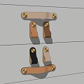 Handle drawer handle cabinet door handle 3d model
