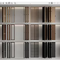 Various Modern Folding Doors With Wooden Metal And Grid Design Collection