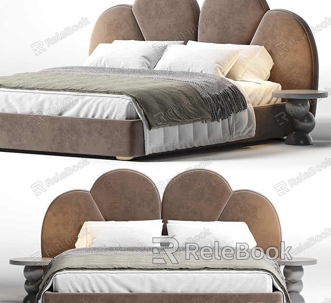 Fashion double bed model