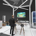 Fox Exhibitions New Energy Interactive Experience 3d model