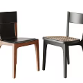 Modern Dining Chairs With Upholstered Seats Wooden Backs Metal Frames And Stylish Design For Home