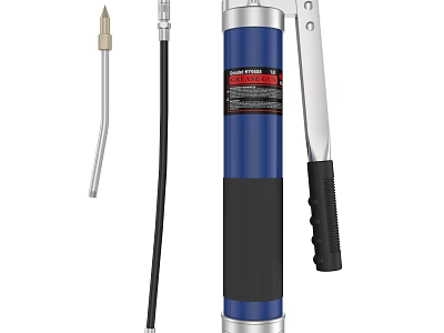 Manual grease gun 3d model