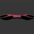 High Quality Red Velvet Bow Tie Fashion Accessory For Daily Elegant Wear