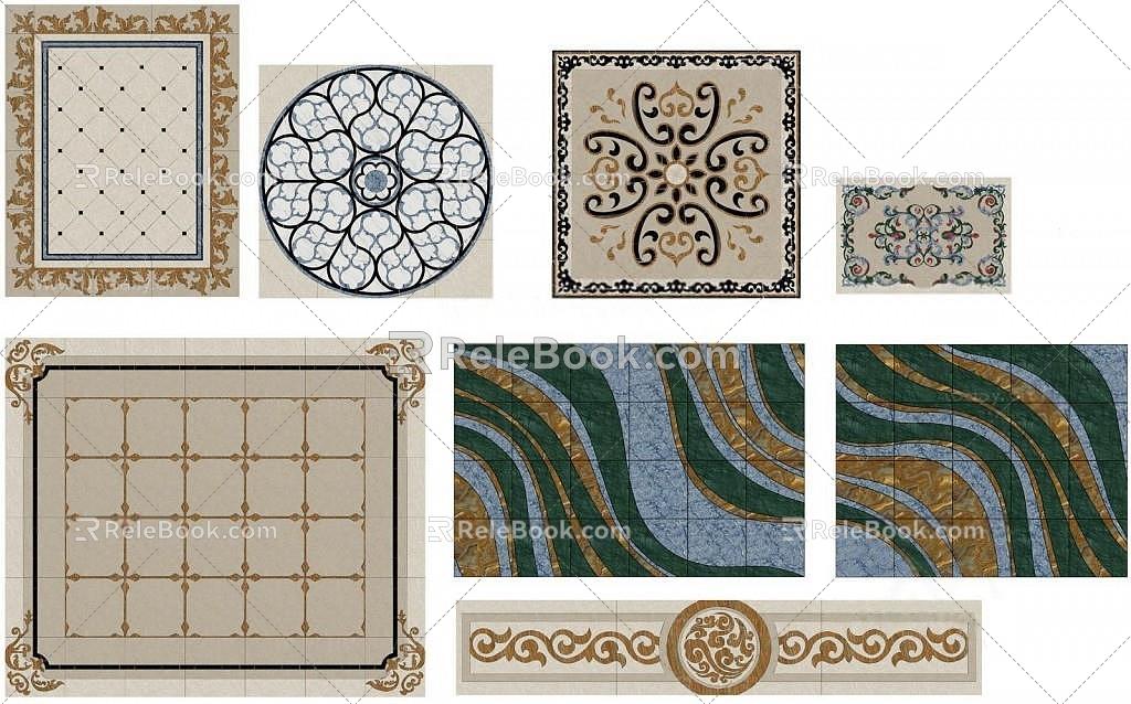 Floor Tile 3d model