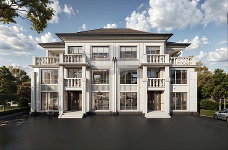 Townhouse 3d model