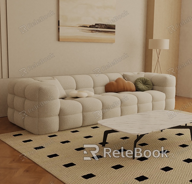 Three-seat sofa model