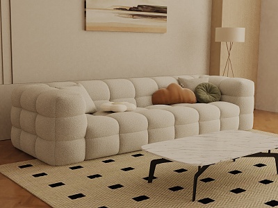 Three-seat sofa model