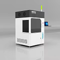 MEVION Modern Industrial Equipment With Black White Design Green Indicator And Blue Screen