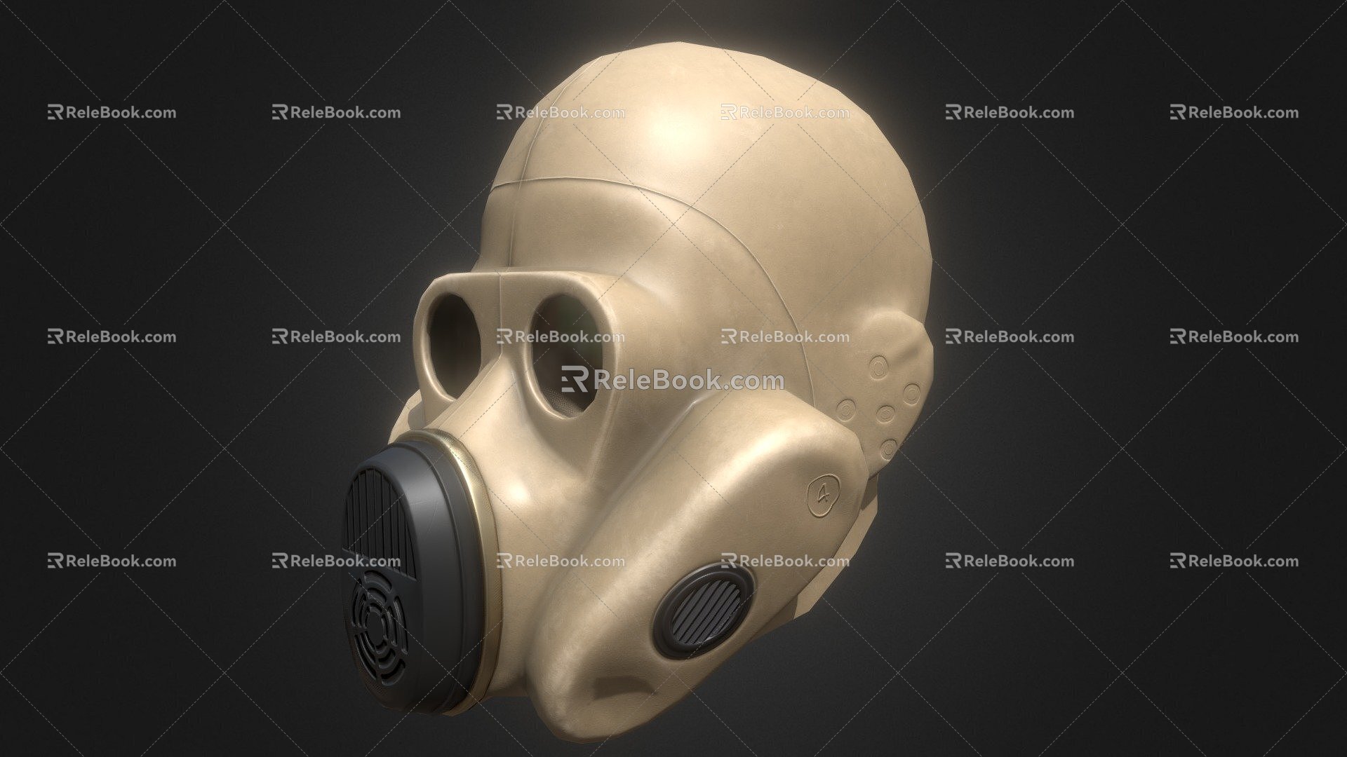 Gas Mask 3d model