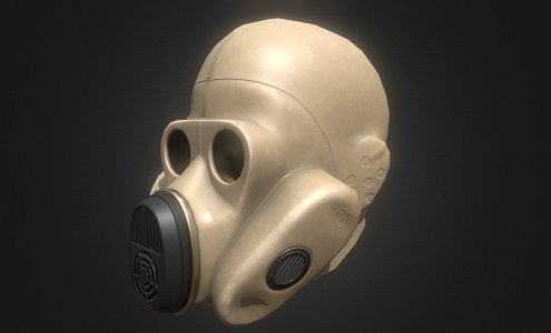 Gas Mask 3d model