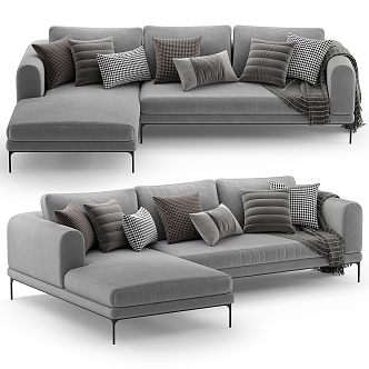 Corner sofa 3d model