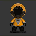 Robot Assistant Small Robot Butler Robot Butler Figure Game Figure 3d model
