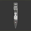 G21 Military Patrol Ship With Gray Hull Upper Structure And Communication Antenna