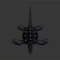 Modern Turtle Snapping Turtle Cartoon Tortoise Chickbill Turtle 3d model