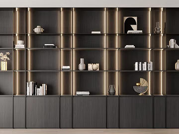Modern Bookcase Simple Bookcase (ID:ggach014672)