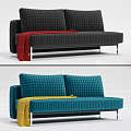 Double sofa 3d model