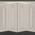 Screen partition 3d model