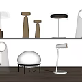 Table Lamp Combination Table Lamp Light Luxury Table Lamp Floor Lamp Art Table Lamp Glass Table Lamp Table Lamp 3d model