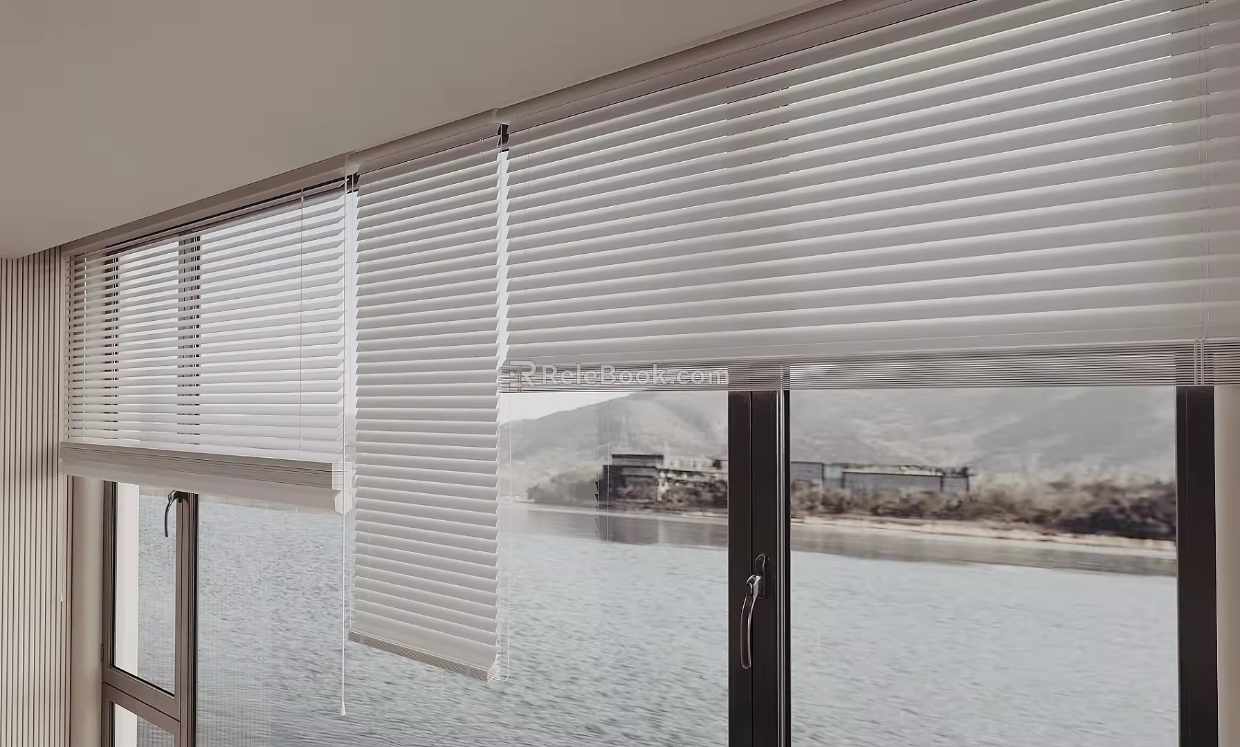 Modern venetian blinds 3d model