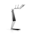 Modern Silver Metal Faucet With Unique Geometric Stand Design 3d model