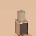 Luxurious Revitalizing Face Cream In Golden Bottle With Silver Cap Design