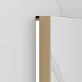 Modern Hinged Doors with Wooden Marble and White Finishes Featuring Sleek Door Handles