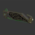 Knife Folding Knife Dagger Folding Dagger 3d model