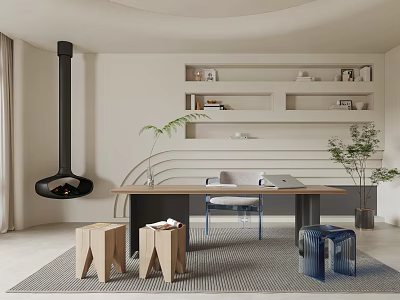 Quiet study 3d model