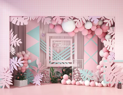 Modern Beauty Chen 3d model