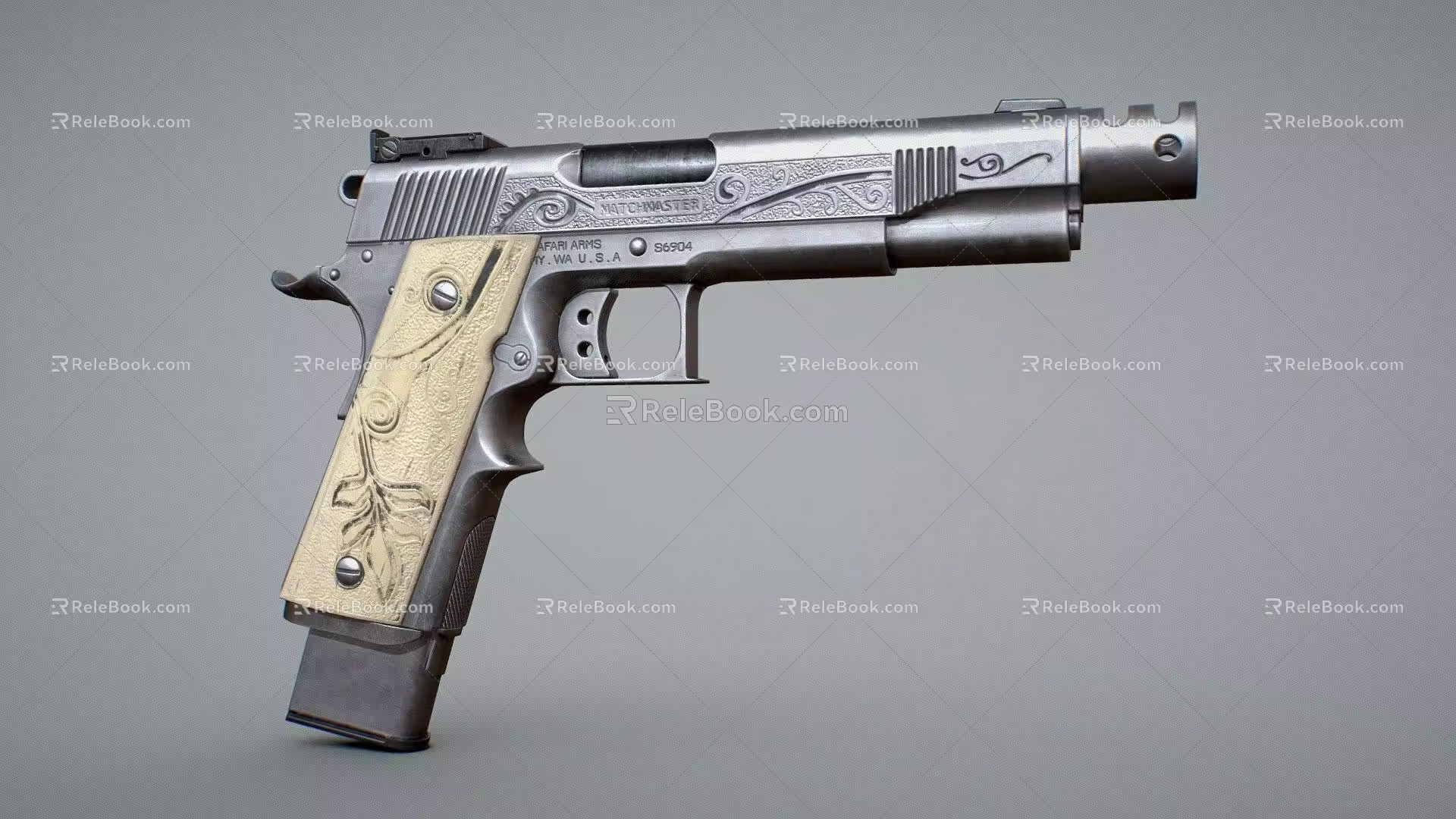 Weapon class pistol 3d model