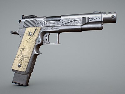 Weapon class pistol model