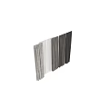 Gray Gradient Velvet Curtains For Modern Window With Light Filtering Layered Design